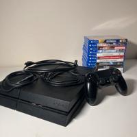 Ps4 con scatola originale e giochi