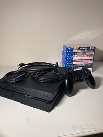 Ps4 con scatola originale e giochi