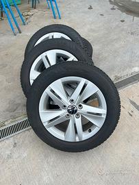 RUOTE CERCHI IN LEGA DA 16" PER VW GOLF CON 205/55