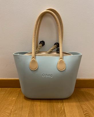 Borsa O-bag celeste