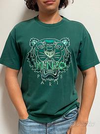 T-shirt Tonal Tiger Embroidered Kenzo taglia L
