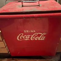 Ghiacciaia frigo coca cola vintage