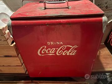Ghiacciaia frigo coca cola vintage