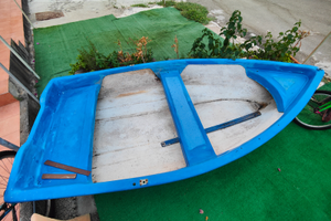 Barchetta per pescare dim 2.85x1.20