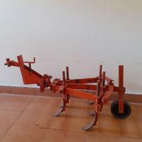 Estirpatore + Porta Attrezzi per motocoltivatore