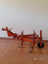 Estirpatore + Porta Attrezzi per motocoltivatore