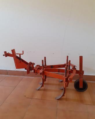 Estirpatore + Porta Attrezzi per motocoltivatore