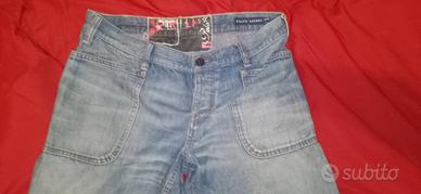 Jeans donna a gamba larga Ralph Lauren tg. 30/34 (