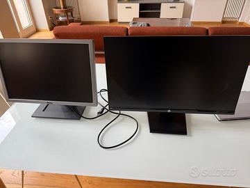2 monitor Dell e HP