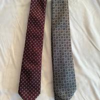 N. 2 CRAVATTE GIORGIO ARMANI PURA SETA