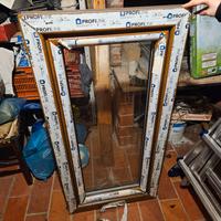 2 finestre PVC H 120cm, L60 cm