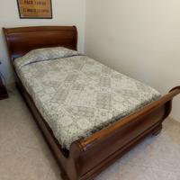 Letto a barca 1 piazza e mezza in legno