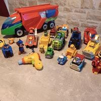 Lotto giocatoli Paw Patrol, PJ Mask, Robocar Poli