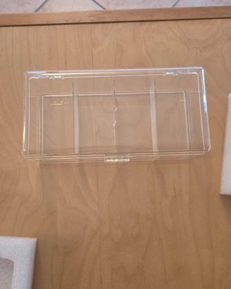 Organizer Capelli e Trucchi Trasparente 4 Scompart