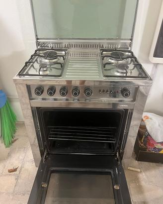Cucina Lofra 4 fuochi con forno elettrico