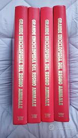 Grande enciclopedia del regno animale - 4 volumi