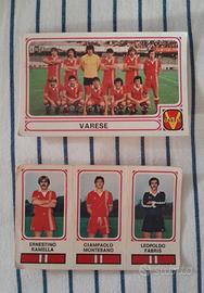 Coppia di Figurine Panini 1978-79 VARESE