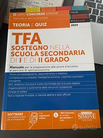 Manuale TFA Sostegno Scuola Secondaria I/II Grado