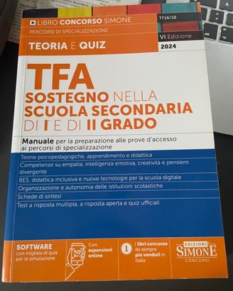 Manuale TFA Sostegno Scuola Secondaria I/II Grado