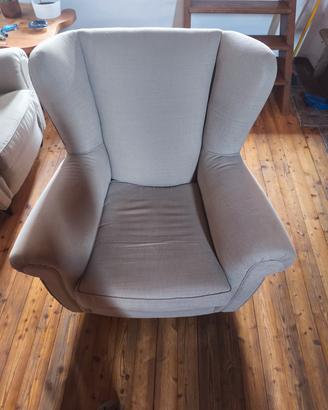  2 poltrone Bergère
