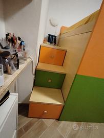 Letto a castello giessegi