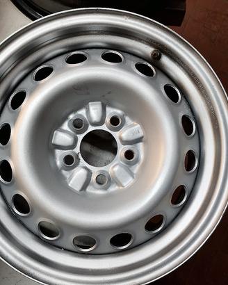 cerchi in acciaio 5 fori per Alfa Romeo 14x6.5x 