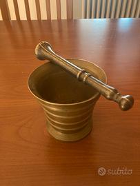 Mortaio in ottone