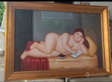 quadro riproduzione Botero 