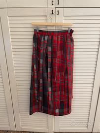 Gonna scozzese vintage