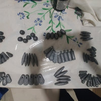 Pesetti pesca blocco 130pz.diverse gram. 6.300 kg