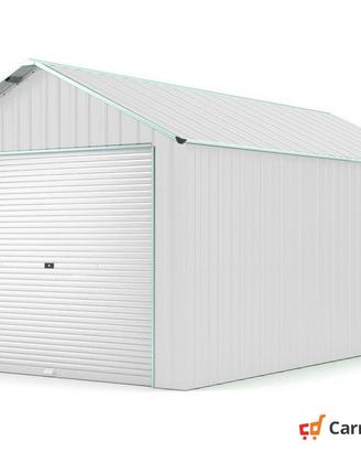 Capanno container box 360x762cm serranda bianco