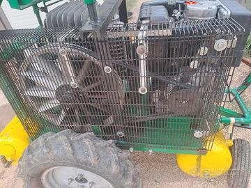 compressore  per raccolta olive
