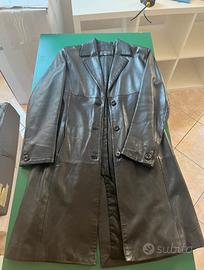 cappotto vera pelle taglia 44