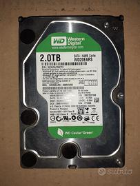 Hard-disk 2 TB Western Digital WD20EARS 3,5" SATA