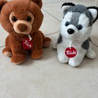 Coppia di peluche Trudi