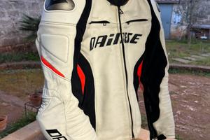 Dainese racing D1 giubbotto moto pelle 48