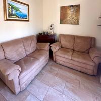 Divani 2 posti beige - marca Natuzzi