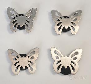 Set 4 Pesi Magnetici Tovaglia Farfalla