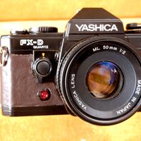 analogica YASHICA FXD + ML 50 f 2 e accessori