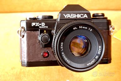 analogica YASHICA FXD + ML 50 f 2 e accessori