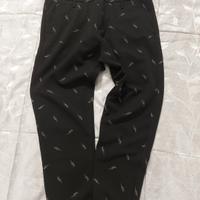 Pantaloni Imperial neri con fulmini
