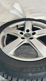 4 cerchi in lega MAK con gomme invernali Hankook