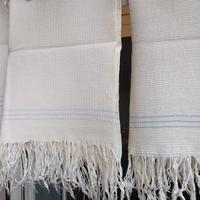 3 asciugamani della nonna anni '50 con frange