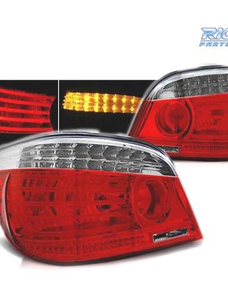 FANALI BMW E60 03-07 LED ROSSO BIANCO