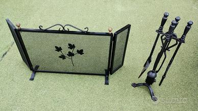 set ferri caminetto 