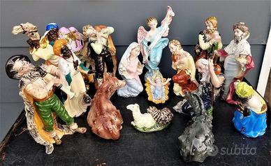Statuette presepe dischi religiosi CERCSI