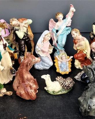 Statuette presepe dischi religiosi CERCSI
