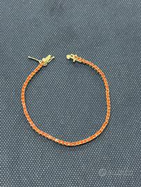 Bracciale tennis in argento 925