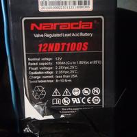 batteria accomulatore NARADA 12NDT100S  12 V 100 A