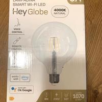 Lampadina LED Smart Wi-Fi Hey Globe 4000K